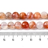 Natural Red Botswana Agate Beads Strands G-C179-A45-03-5