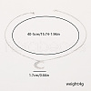 Delicate Brass Moon Shaped Pendant Necklaces for Women FJ0957-4