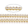 Teardrop Cubic Zirconia Strass Chains CHC-N020-05-4