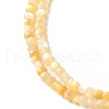 Natural Golden Yellow Shell Beads Strands SSHEL-G029-01C-3