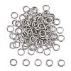 304 Stainless Steel Open Jump Rings X-STAS-Q186-02-6x1mm-1