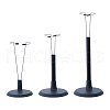SUPERFINDINGS 12 Sets 3 Styles Plastic with Iron Doll Support for Models ODIS-FH0001-18-1