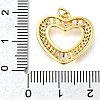 Brass Rhinestones Pendants KK-D362-05G-3