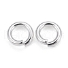 Rack Plating Brass Jump Rings KK-O139-18A-S-3