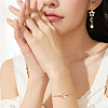 12Pcs 6 Styles Brass Micro Pave Clear Cubic Zirconia Connector Charms KK-TA0001-14-9