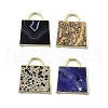 Natural Mixed Stone Pendants G-G977-04G-1