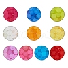 Transparent Acrylic Ball Beads FACR-CJ0001-02-4