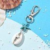 Cowrie Shell Pendant Decorations HJEW-JM03270-2