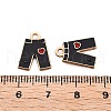 Alloy Enamel Charms ENAM-S121-064A-3