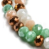 Glass Beads Strands EGLA-A034-M4mm-35-4