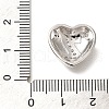 Rack Plating Brass Micro Pave Cubic Zirconia Pendants KK-I722-04P-Z-3