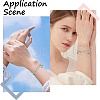 SUNNYCLUE 2Pcs 925 Sterling Silver Spring Gate Rings STER-SC0001-40B-5