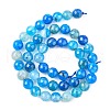 Natural Agate Bead Strands X-G-K166-07F-8mm-06-2