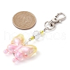 Acrylic Butterfly Pendants Decorations HJEW-JM01595-02-2