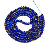 Baking Painted Glass Beads Strands DGLA-N010-4mm-05-2