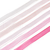 30 Yards 6 Colors Polyester Ribbon OCOR-TAC0028-06A-3
