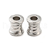 Rack Plating Alloy European Beads PALLOY-Z022-20P-1