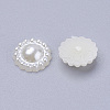 Acrylic Pearl Cabochons MACR-F016-22-2