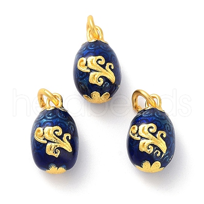 Alloy Enamel Charms ENAM-A001-01B-1