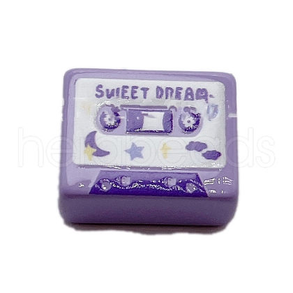 Opaque Acrylic European Beads SACR-CJC0008-03B-1