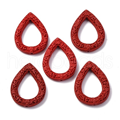 Cinnabar Beads CARL-K001-19-1