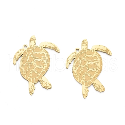 201 Stainless Steel Pendants STAS-I332-01G-1