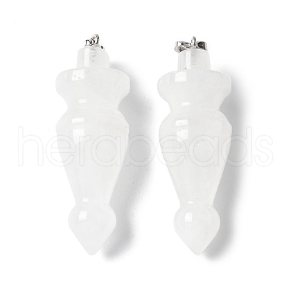 Natural Quartz Crystal Pendants G-C187-01I-1