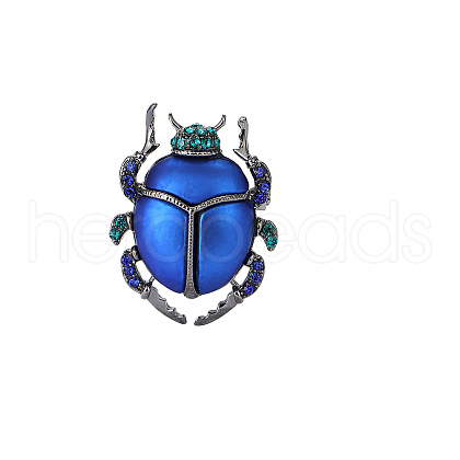 Creative Beetle Enamel Pin PW-WGD2132-01-1