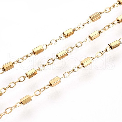 304 Stainless Steel Link Chains CHS-N005-04G-1