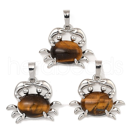 Rack Plating Brass Pendants G-Z033-10P-03-1