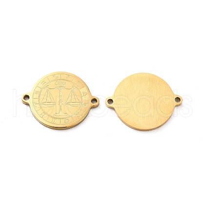 Ion Plating(IP) 304 Stainless Steel Connector Charms STAS-C074-11G-04-1