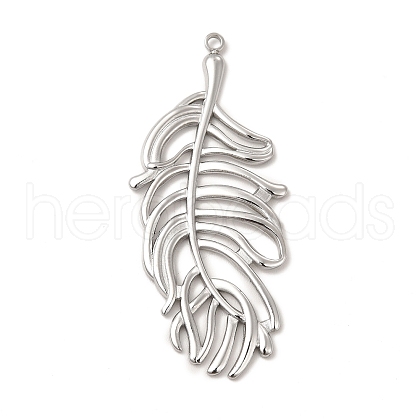 Non-Tarnish 304 Stainless Steel Big Pendants STAS-A070-18P-1