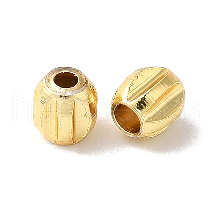 Rack Plating Brass Beads KK-K381-15G-01-1