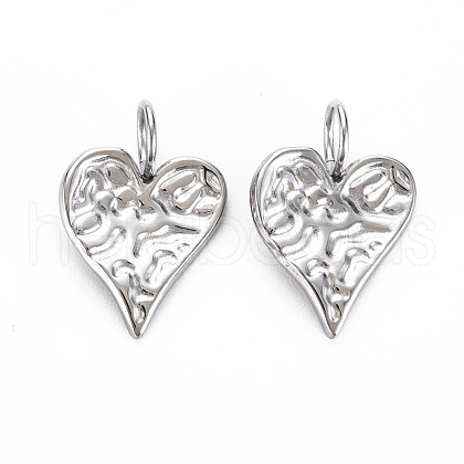 Non-Tarnish 304 Stainless Steel Pendants STAS-N097-118P-NR-1