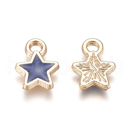Alloy Enamel Charms PALLOY-TAC0011-29A-04-1