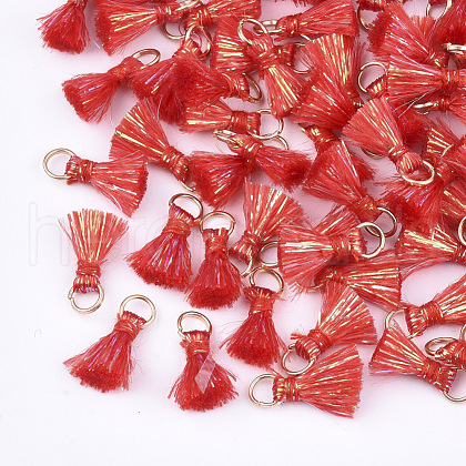 Polyeter Tassel Pendants FIND-S305-03C-1