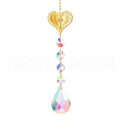 Iron Hanging Ornaments AJEW-H154-03B-1
