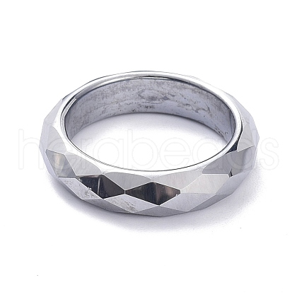Synthetic Terahertz Stone Finger Rings G-K311-40-1