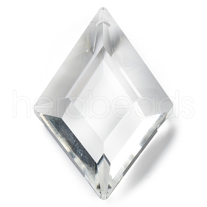 Transparent Glass Pendants GLAA-R223-05A-1