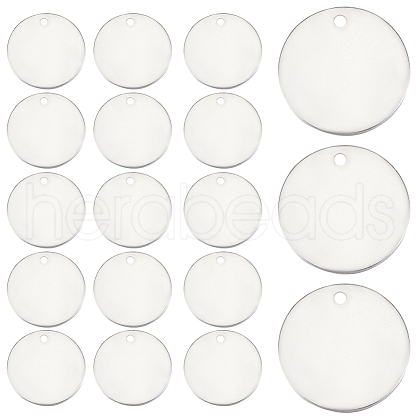SOFPLATE 100Pcs 304 Stainless Steel Charms FIND-SP0002-45-1