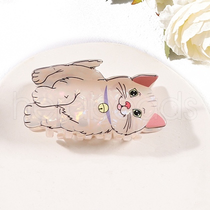 PVC Claw Hair Clips PW-WG442E6-01-1