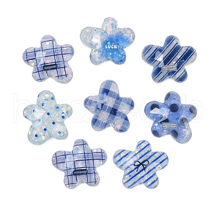 Transparent Resin Cabochons FIND-Z077-14B-1