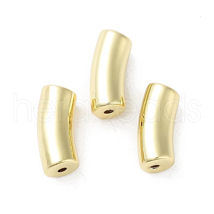 Rack Plating Brass Beads KK-E102-21G-1
