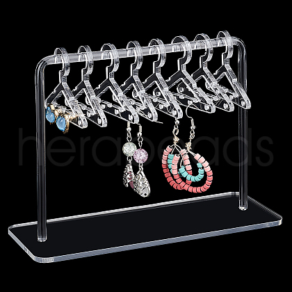   1 Set Acrylic Earring Display Stands EDIS-PH0001-36B-1