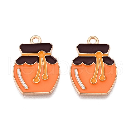 Thanksgiving Day Theme Alloy Enamel Pendants X1-ENAM-T020-35G-1