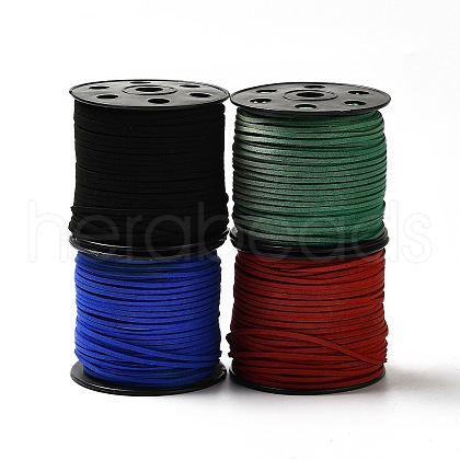 Flat Faux Suede Cord LW-C001-01-1