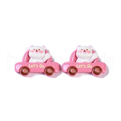 Cartoon Bear Opaque Resin Decoden Cabochons CRES-I031-04-1
