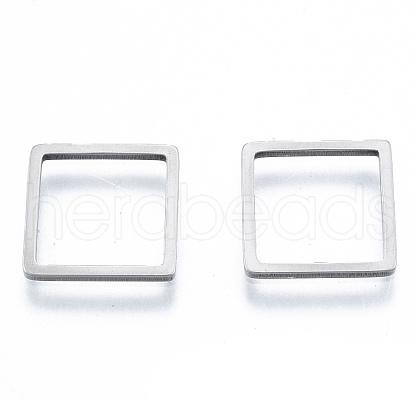 Non-Tarnish 201 Stainless Steel Linking Rings STAS-N090-T01-1-1