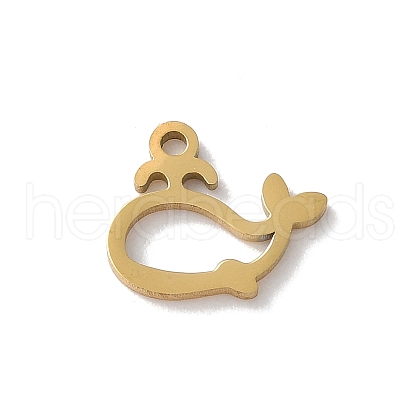 304 Stainless Steel Pendants STAS-L292-01G-1