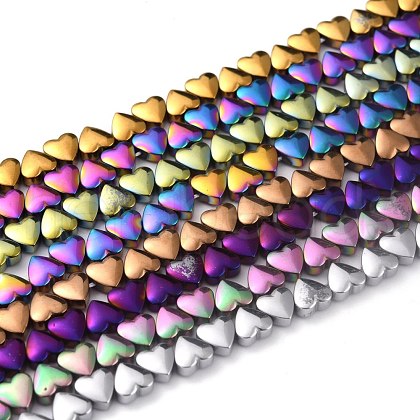 Non-magnetic Synthetic Hematite Beads Strands G-B014-10A-1